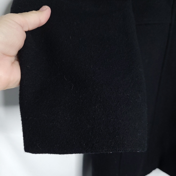 BANANA REPUBLIC Women's Wool Coat With Detachable Collar XS - Picture 7 of 15